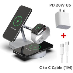3-in-1 Wireless Magsafe Charger Stand Wrights Holdings