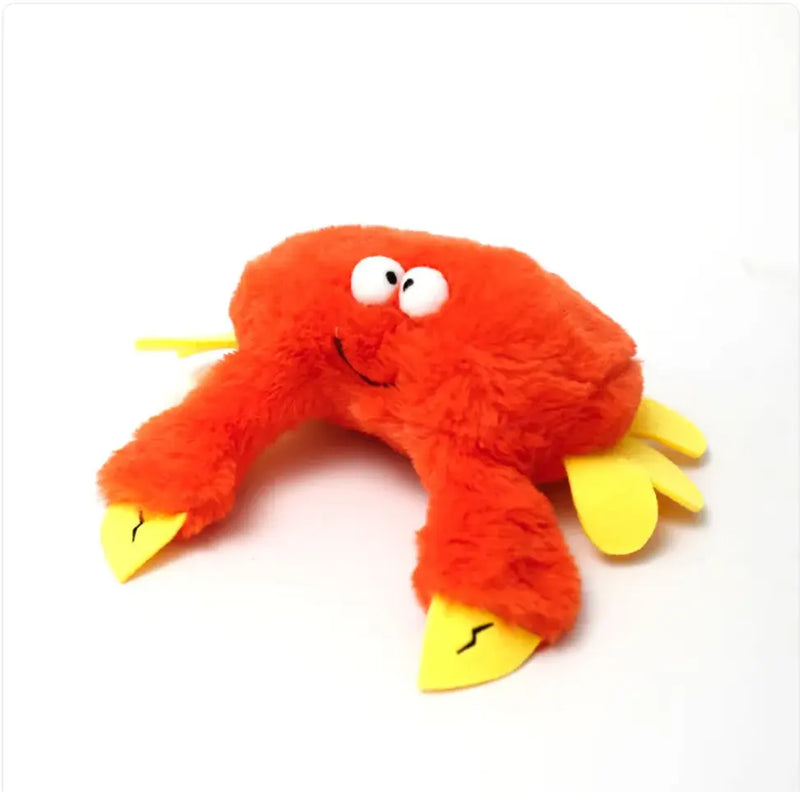 Interactive Plush Pet Toy - Sound & Motion Jumping Fish or Flapping Bird EssentialsEveryday