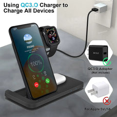 3in1 Wireless Fast Charger Dock Station Wrights Holdings