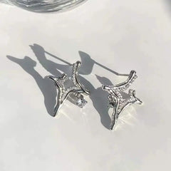 Asterism Rhinestone Earrings Wrights Holdings