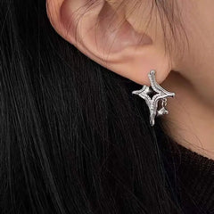 Asterism Rhinestone Earrings Wrights Holdings
