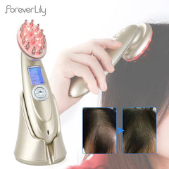 Electric Laser Hair Growth Comb Infrared EMS RF Vibration Massager Microcurrent Hair Care Hair Loss Treatment Hair Regrowth Wrights Holdings