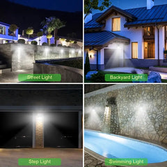 Garden Solar Lamp PIR Motion Sensor LED Solar Light Solar Powered By Sunlight Waterproof for Outdoor Wall Street Decoration Wrights Holdings