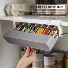 Kitchen Self-Adhesive Wall-Mounted Spice Organizer Wrights Holdings