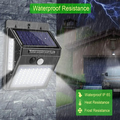 Garden Solar Lamp PIR Motion Sensor LED Solar Light Solar Powered By Sunlight Waterproof for Outdoor Wall Street Decoration Wrights Holdings