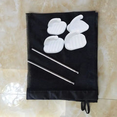 Black Foldable Protection Pet Safety Gate Wrights Holdings