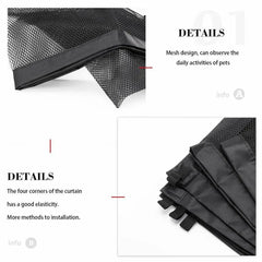 Black Foldable Protection Pet Safety Gate Wrights Holdings