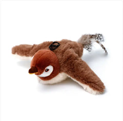 Interactive Plush Pet Toy - Sound & Motion Jumping Fish or Flapping Bird EssentialsEveryday
