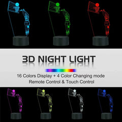 Basketball 3D Lamp Wrights Holdings