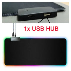 RGB Mouse Pad with Cable Wrights Holdings