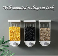 Wall-Mounted Kitchen Multi-Grain Sealed Jars Wrights Holdings